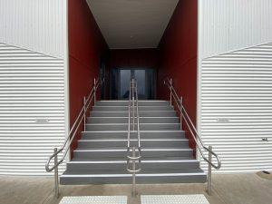 Hallam Primary School Victorian school metal work, handrails and balustrades