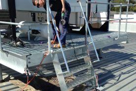 mezzanine access systems, Roof Plant Platforms, Melbournes Number one HVAC Platform Fabricators