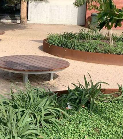 planter boxes, weathering steel planter boxes, corten steel, corten planter box Melbourne