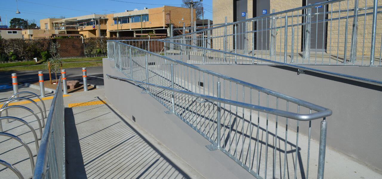 safety barriers for warehouse, handrails, steel safety barriers,Melbourne steel bollards, warehouse steel fabrication