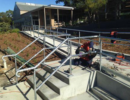 ss handrails, ss balustrades, Melbourne stainless steel fabricators, stainless steel handrails