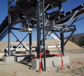 wodonga quarries, sand and soil conveyors, bulk materials handling Melbourne, materials handling equipment