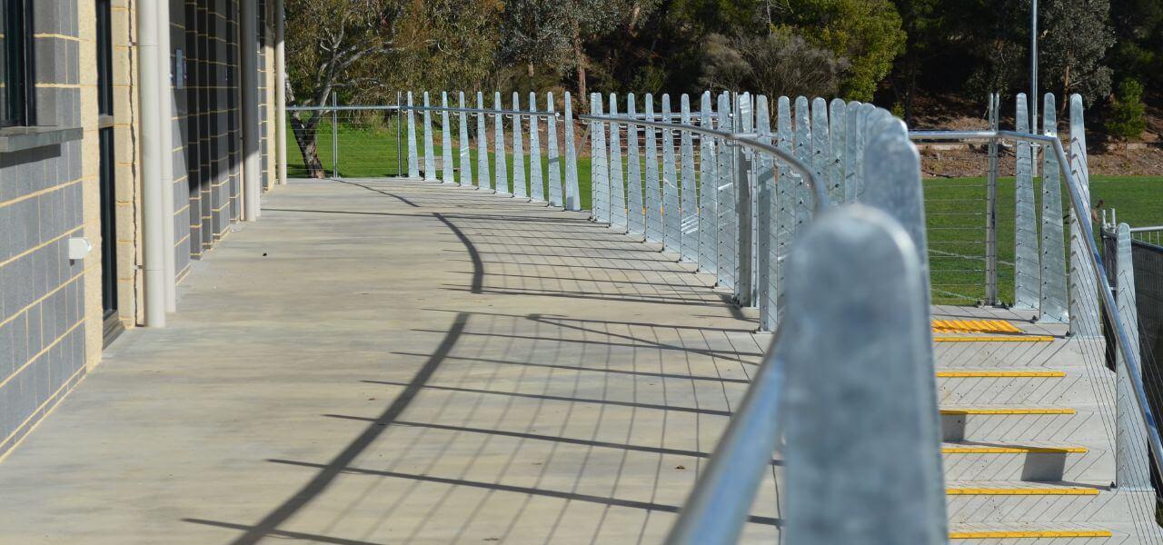 Professional DDA Stainless Wire Balustrades in Melbourne, stainless steel wire balustrades, DDA compliant steel balustrades