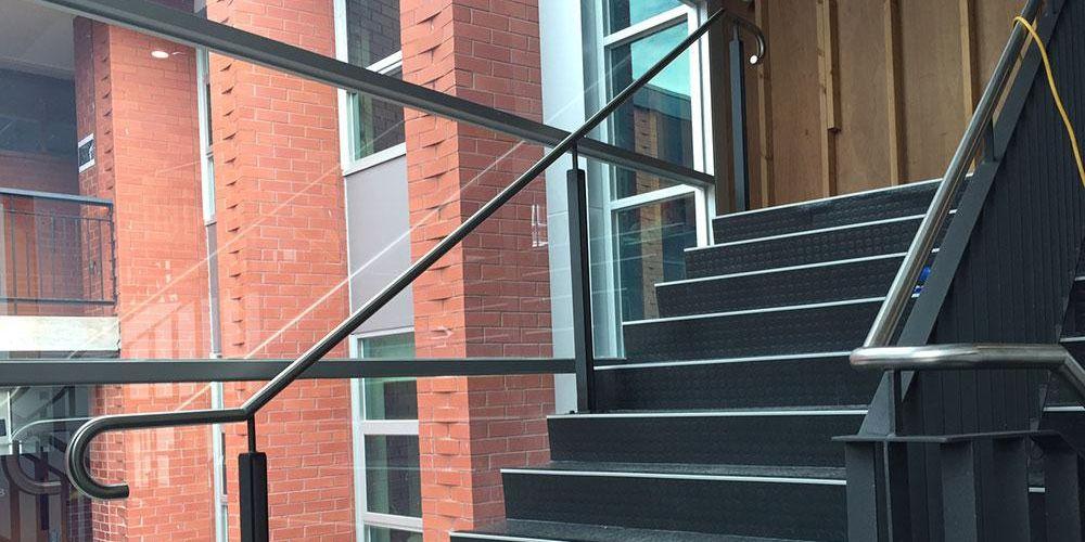 Camberwell girls grammar school safety rails, stainless steel handrails