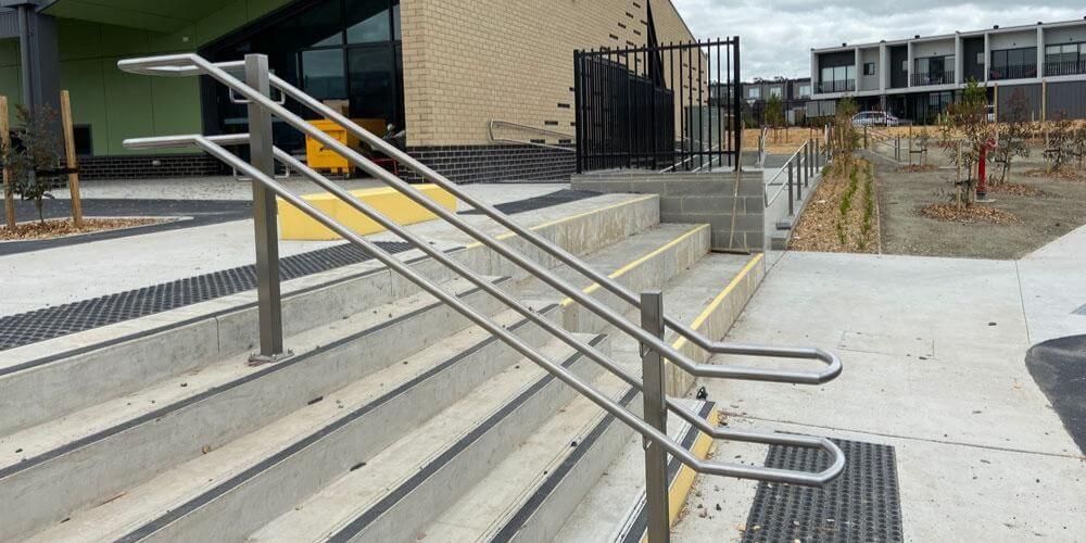 Edgars creek primary school stainless steel handrails