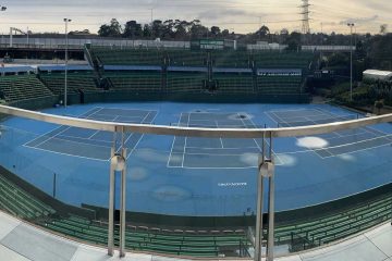 Kooyong Lawn Tennis Club with stainless handrails installed by Mechcon.